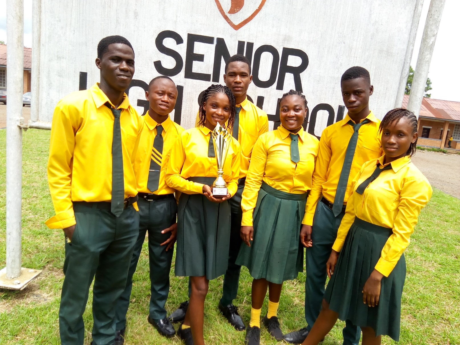 Firestone Liberia HS Wins Trophy May 2019