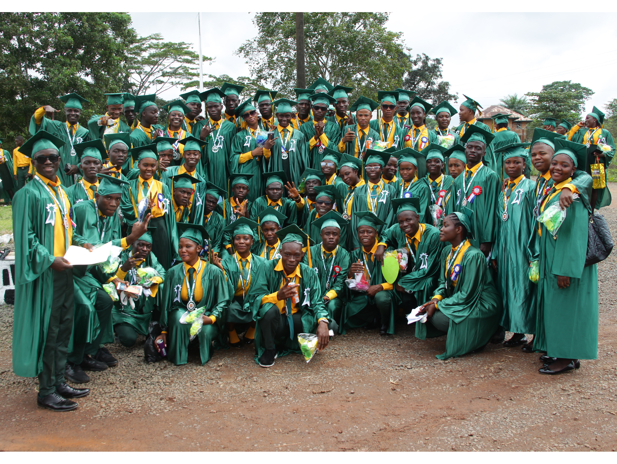 Firestone Liberia High School Students