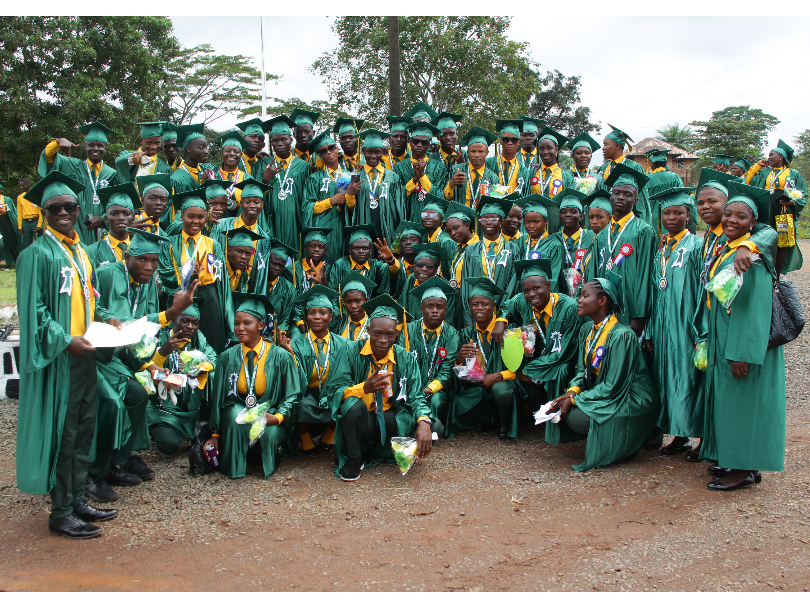 Firestone Liberia High School Students Firestone Liberia High School Students
