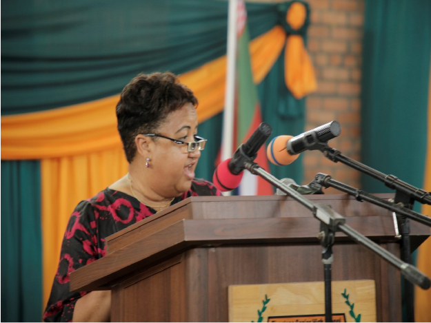 Jeanine Milly Cooper, Minister of Agriculture for the Republic of Liberia