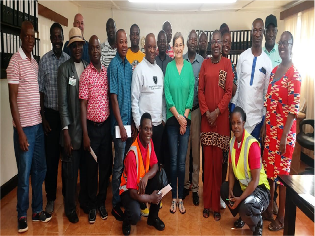 Participants and instructors at the COMSEC training workshop organized by the Plant Protection Department. 