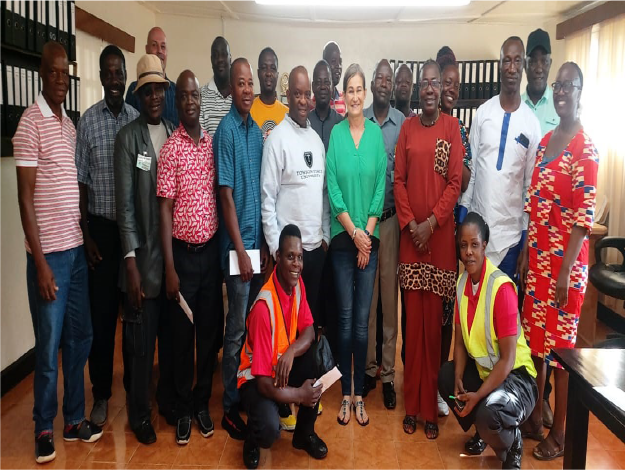 Participants and Instructors at COMSEC Training Content Participants and instructors at the COMSEC training workshop organized by the Plant Protection Department.