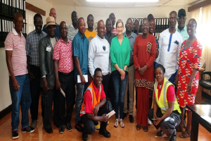 participants and instructors at the comsec training workshop organized by the plant protection department